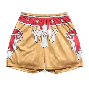 Cody Rhodes Return to WWE Wrestlemania 38 Entrance Mesh Shorts All-Over Print Sport