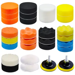 Polishing Buffing Kit,Polishing Buffing Pads, Pads,Polishing & Buffing Wheels,for Headlights &      Wax & Buffer Kits (27)