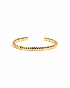 Sami Jewels Rope Cuff, Adjustable Bracelet, 14K Gold Bracelet, Cuff Bracelet, Bangle Bracelet, Arm Cuff, Simple Cuff Bangle, Cuff Jewelry