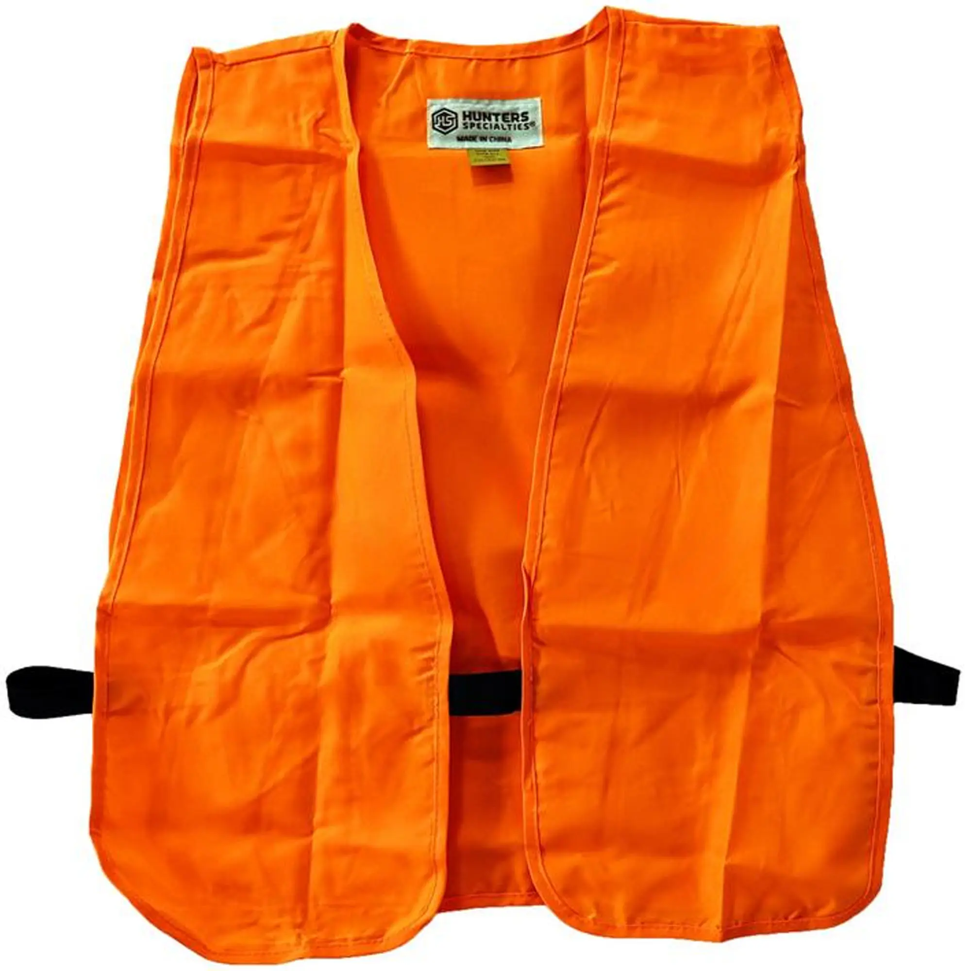Hunter's Specialties High Visibility Vest - Blaze Orange, One Size Fits Most Adults, 700+ Sq In Safety Coverage, Non-Restricting, Machine Washable for Hunting Activities, Safety Vest