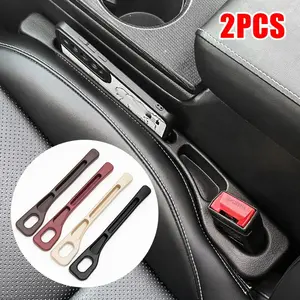 Car Seat Gap Filler Universal PU Leak-proof Filling Strip Anti-Drop Seat Gap Strip With Hole Car Decor Vehicle Auto Interior Accessories