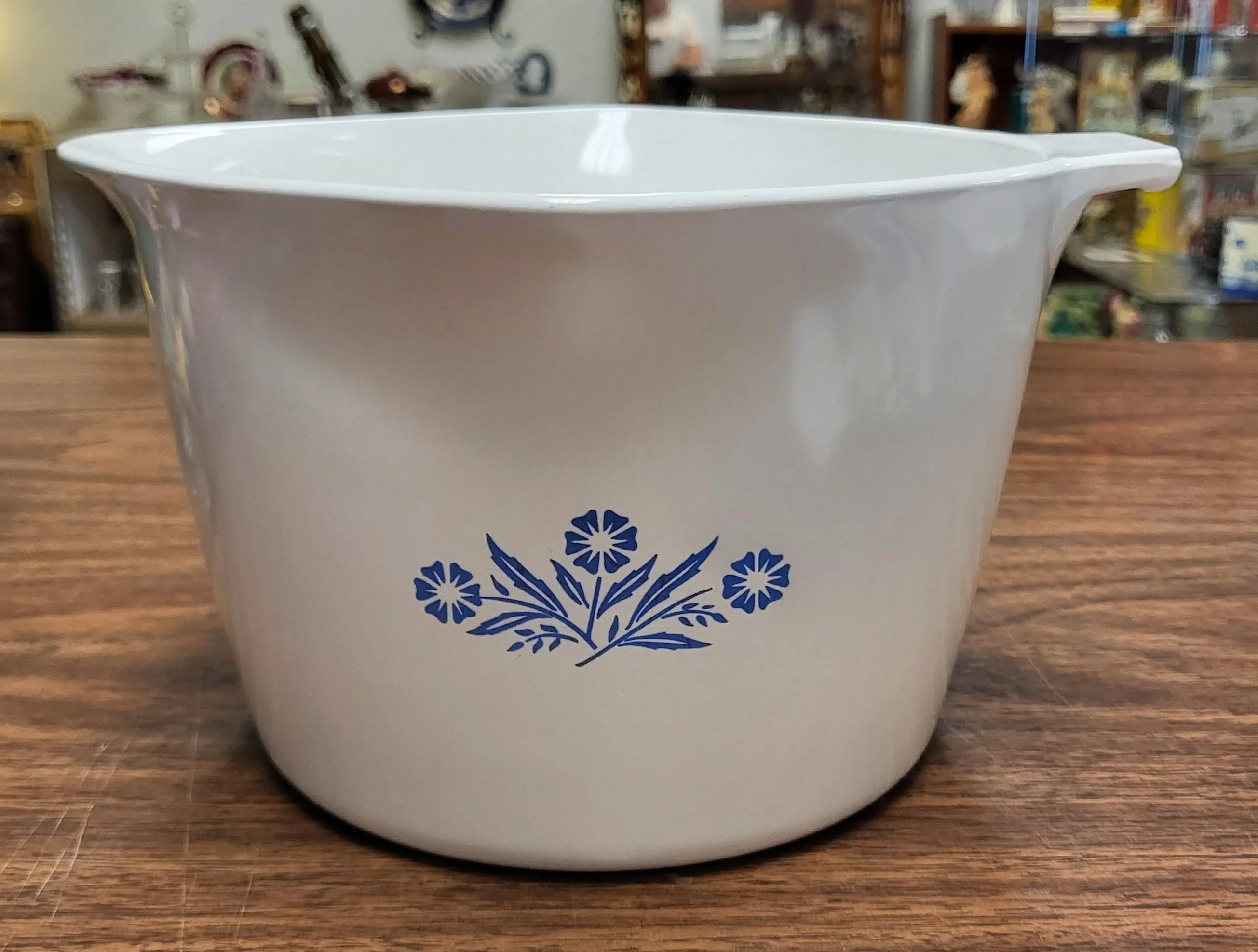Vintage Corning Ware Blue Cornflower P-65-B SauceMaker Bowl | 2 Quart Pyroceram Mixing & Measuring Bowl | Made in USA