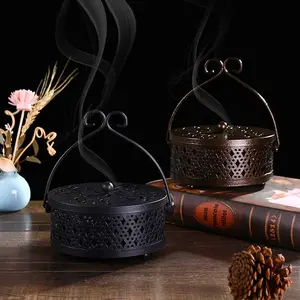 Portable innovative Mosquito Coil Holder,Mosquito Coil Box For Home and Outdoor Camping,Incense Holder,Incense Burner,Craft Ornament For Spa,Yoga,Meditation,Home Decor,Room Decor,Gifts