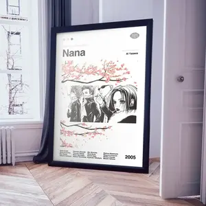 Nana Poster, NANA Anime Print, Anime Poster, Manga Art Print, Minimalist Poster, Home Decor