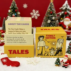 Conversation Starter Card Set, Conversation Cards, Family & Couple Edition, Perfect for Game Night, Date Night, Family Dinner, Gifts, Holidays, Meaningful Occasions