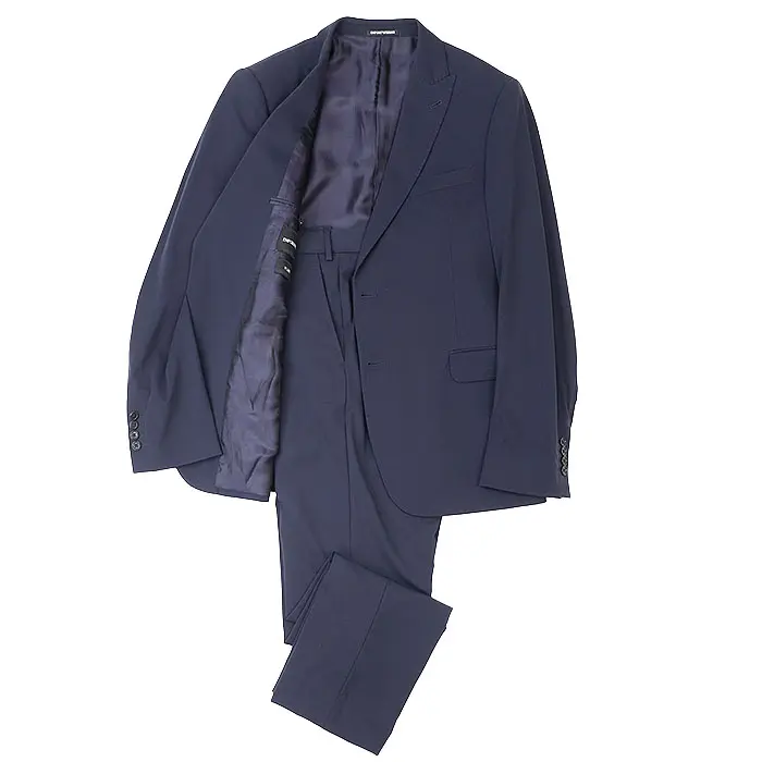 Pre-owned Giorgio Armani Others Small Leather Goods Emporio Armani M LINE Polyamide Stretch Suit Set