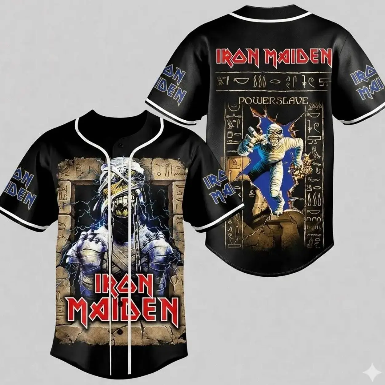 Iron Maiden Apparel 2026 Tour Baseball Jersey