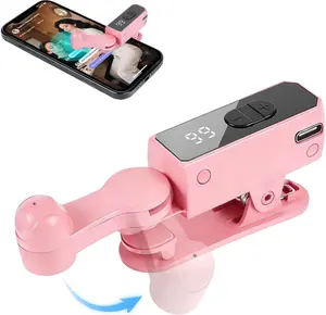 Portable Auto Clicker for iPhone iPad Android Built-in Battery with Strong Battery Life Hands-Free Silent Operation Handy, Auto Tapper for Tiktok Live，Gaming,Likes & Reward Tasks