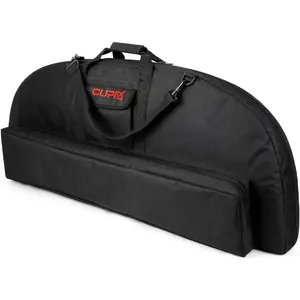 Compound Bow Case Soft Light-Weight Bow Bag with Arrow Pocket and Backpack Straps