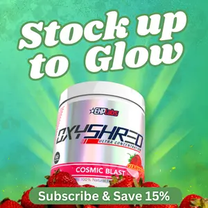 EHPlabs OxyShred Ultra Concentration Pre Workout Powder - 150mg Caffeine, sugar free, Vegan-Friendly, Gluten-Free, Men and Women Health Fitness Supplements, Clean Natural Energy, Edible product for optimum performance Dietary