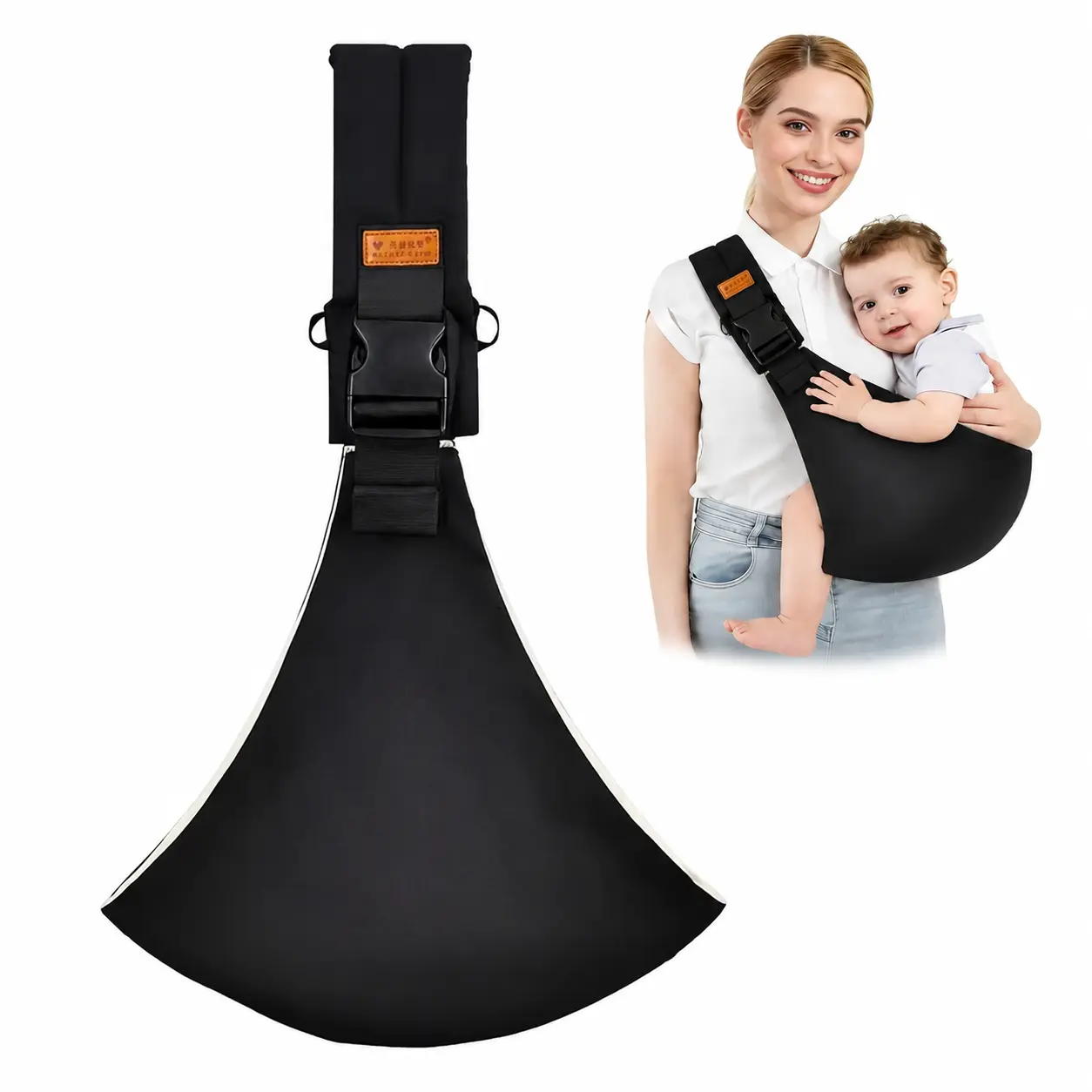 2026 Baby Sling Carrier,Toddler Carrier, New Baby Sling,Portable and Lightweight Sling,Non-Slip Hip Seat Carrying 10-30lbs