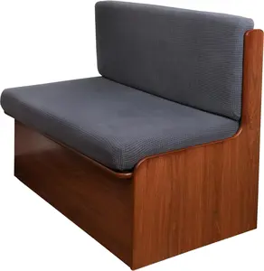 RV Dinette Cushion Covers Stretch Sofa Seat Slipcovers Replacement Camper Cushions Cover Washable Couch Cushion Slipcovers for RV Camper Car Bench(1 Backrest Cover & 1 Bench