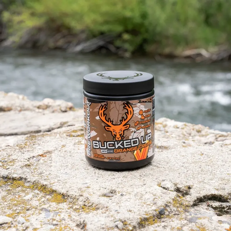 Bucked Up Original Formula Pre-Workout [30 Servings] Supplement for Serious Athletes with 200mg Caffeine per Serving Peach Pomegranate Flavor