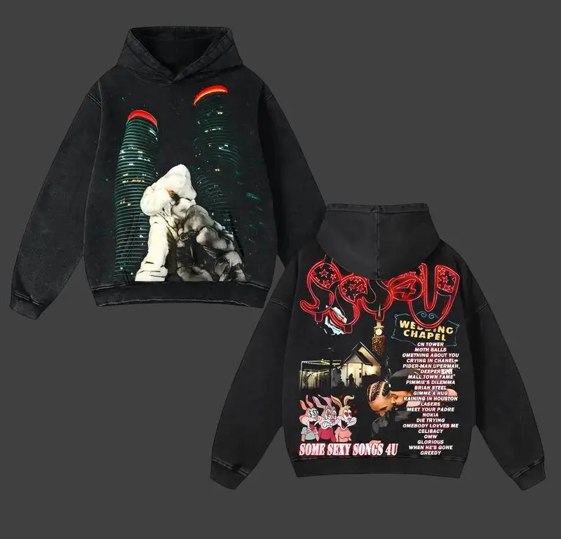 Some Sexy Songs 4 U DRAKE PARTYNEXTDOOR Unisex Shirt Rap Wash Hoodies, Rapper Hoodies, Hiphop Hoodies, Music Tour Merch Gift for Him Gift For Her, Y2K Womenswear