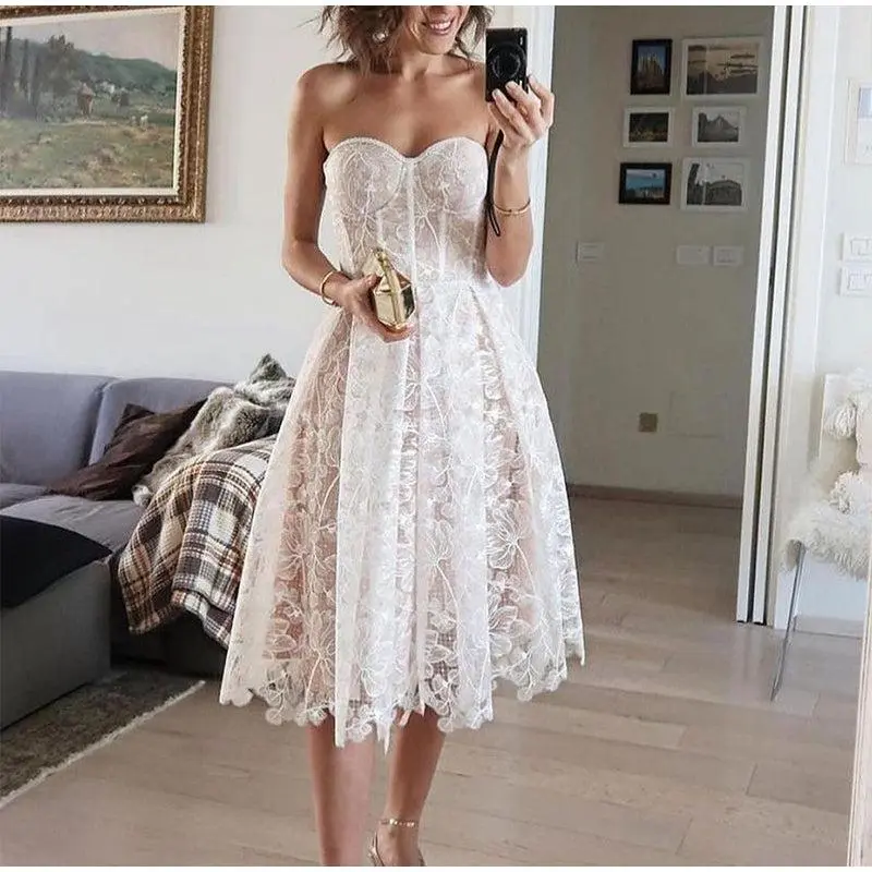 dresses with high slits in the front Moonlight Sparkly Sleeveless Party Dress Shimmer Plunging Neckline main image 0