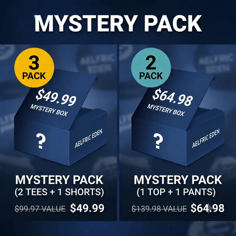 Aelfric Eden Mystery Box, Men's Pants Variety Box, Adults' Mix Pack, Instagram Influencers' Pick, Low-Price Menswear Option