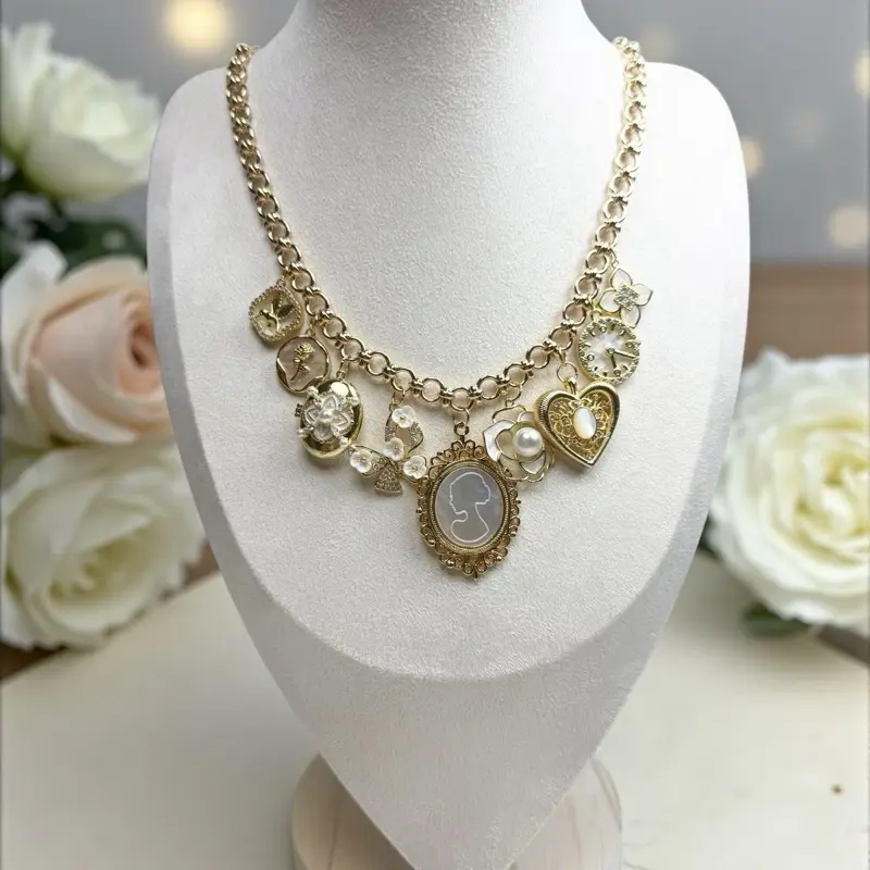 Nectar & Bloom Charm Bar Custom Charm Necklace