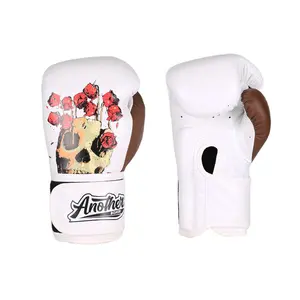 Lace-Up Leather Boxing Gloves Boxing gloves, unisex, professional boxing gloves for adults and children, Muay Thai fighting punching bag gloves groin guard