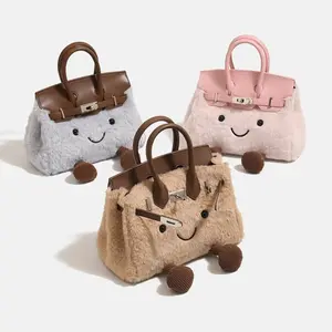 Autumn and Winter New Plush Bag Large Capacity Messenger Bag