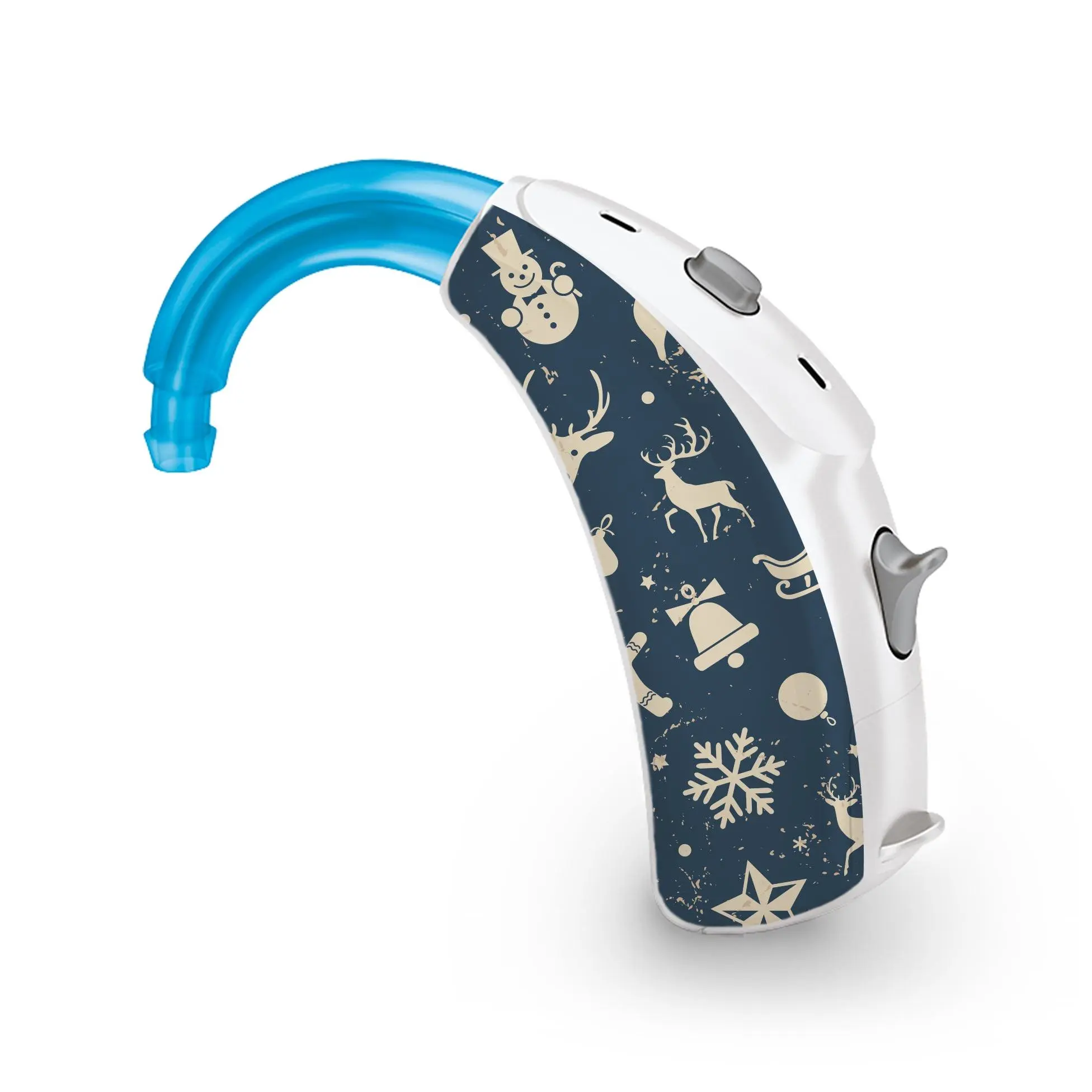 Seasons Greetings Hearing Aid Skins