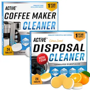 ACTIVE Garbage Disposal & Coffee Machine Cleaning Tablets Bundle