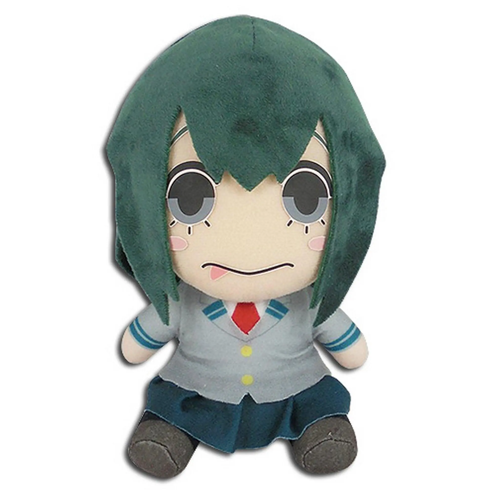 My Hero Academia S2 - Tsuyu Asui Seifuku Sitting Plush 7"H