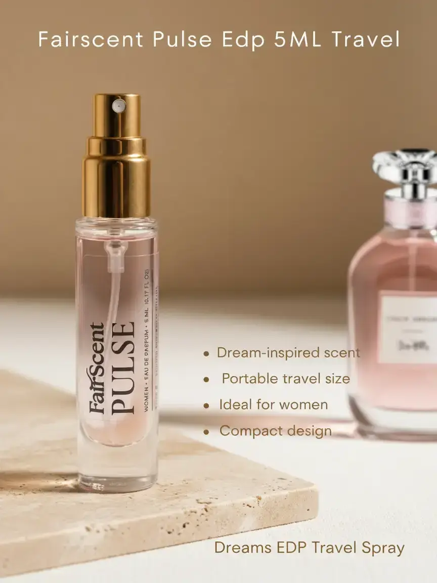 Dreams Eau de Parfum for Women, Spicy Cedar Woody Floral Travel Spray, 5ml Decant for Scent Layering & Finding a Signature Scent, Travel Size Stuff, Adults, Feminine Energy, Citrus