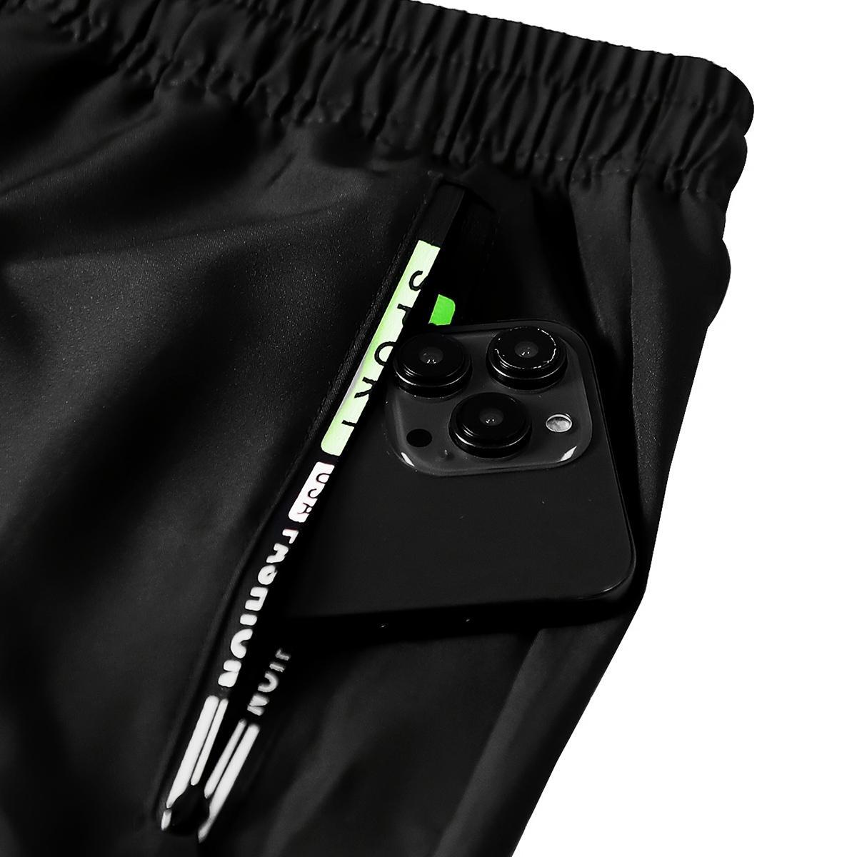 Women's Lightweight No-Stretch Straight-Leg Plain Look Casual Cargo Pants - Women's Clothes, Drawstring Waist, Multiple Pockets, Stylish Zippered Pocket, All-Season Workwear Utility Pants, Ideal for Outdoor Activities & Everyday Wear