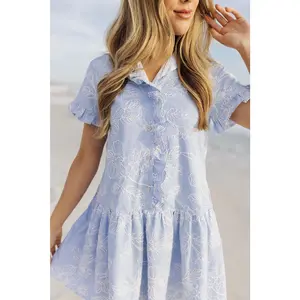 The Calypso Button Up Dress