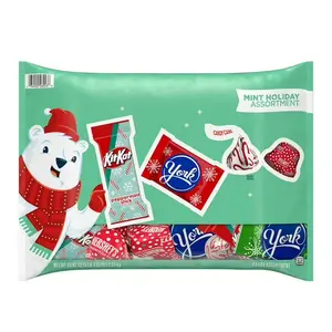 HERSHEY'S Christmas Assorted Mint Flavored Candy: 5LB Bag