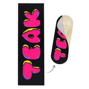 "Donut Teak Logo" Deck Graphic Wrap - 35mm x 110mm "Donut Teak Logo" Deck Graphic Wrap - 35mm x 110mm
