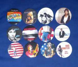 Vintage Rock Music Button Pins Set, Retro Artist Badge Pins, Aesthetic Band Pinback Buttons, Fan Collection Gift