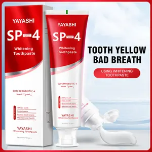 SP-4 Toothpaste Oral Health Management, Fresh Breath，Colour Corrector - Tooth Stain Concealer, Teeth Brightening Booster healthy toothpaste pasta dental Probiotic