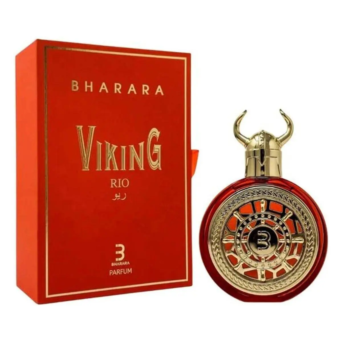 BHARARA Viking Rio Unisex EDP Perfume - 3.4 fl oz, New in Box, Refreshing Citrus Zesty Packaged Unisex Fragrance, Luxurious Scent with Bergamot Top Note, Fresh Grass Undertones, Energetic Vibe, Refreshing Unisex Fragrance
