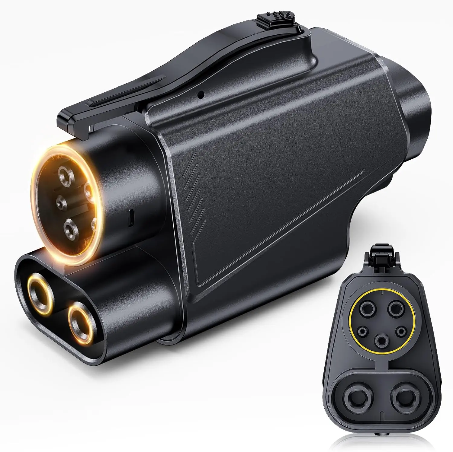 CCS Adapter, NACS to CCS1 Tesla Charger Converter, 250kW DC Fast Charging for Supercharger V1/V2/V3/V4, Compatible with Ford, Rivian, GM, Volvo, Polestar  A1