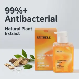 Men's Intimate Wash 260ml, pH Balanced Hygienic Foaming Cleanser, Effectively Controls Odor. Contains Verbena and Cistanche, Antibacterial, Soothes Discomfort, Mild Cleanser. Cleansing Gentle Body Care