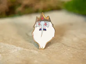 Wizard Eyes — Simon Petrikov, Ice King Adventure Time Enamel Pin Collectible