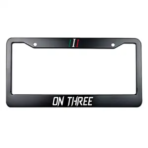 "ON THREE" Plate Frame