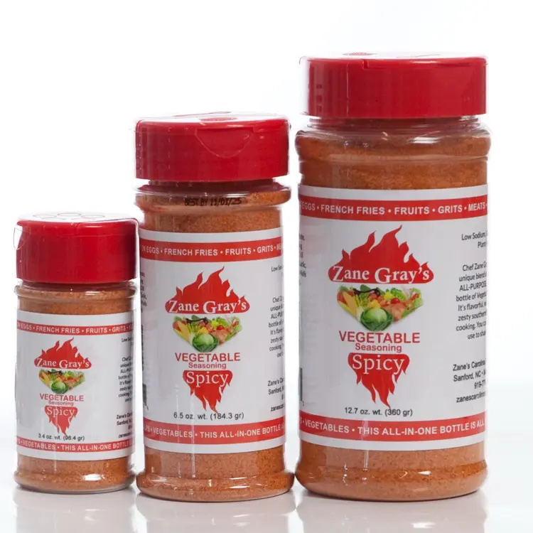 Spicy Vegetable Seasoning - Bundle Pack - Spicy Spice Flavor Natural