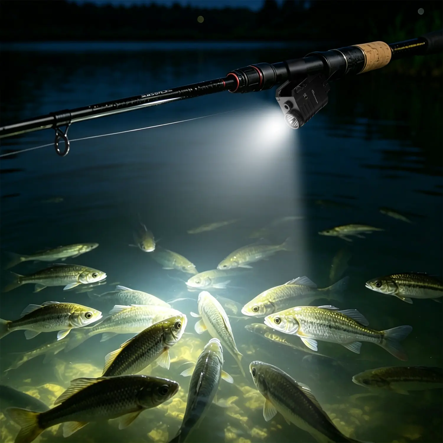 650lm High-Quality Aluminium Tactical Torch - High Lumen Brightness, Cordless Emergency Light, Hiking/Light Outdoor Use, Home Improvement Lighting Solution