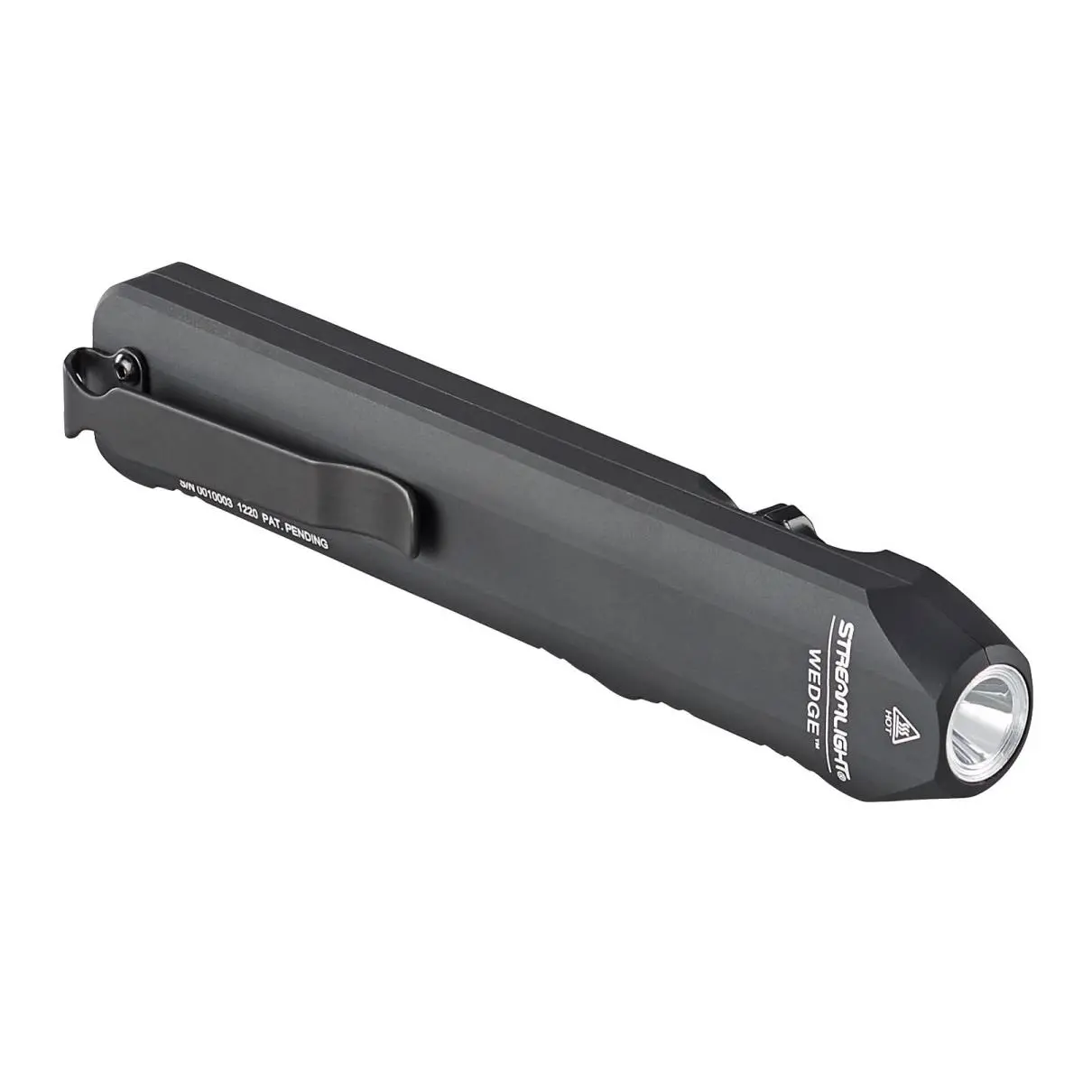 212 MAIN Streamlight Wedge Slim Everyday Carry Flashlight, Black, High Lumen, Waterproof, High Lumen Flashlight, Waterproof Flashlight