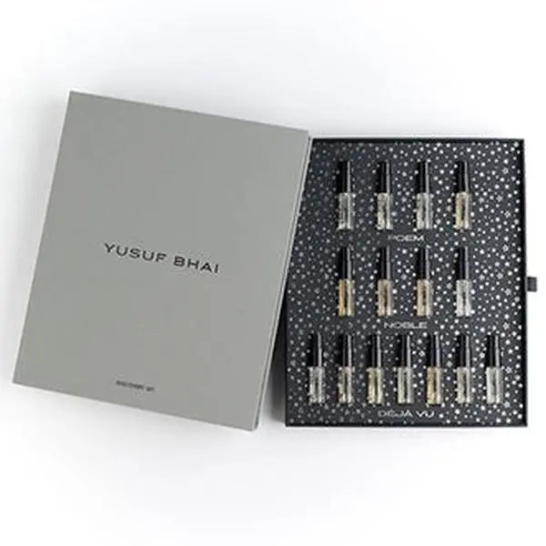 Perfume Discovery Set of 15 x 2ml Vials - Fragrance Sampler for Scent Exploration, Includes Myth, Surreal & Rendezvous, Memoir, Anemoia, Sample Size, Arousal, 2Ml Each