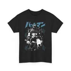 Dark Knight Hero Graphic T-Shirt S-5XL, Comic Superhero Unisex Tee, Vintage Streetwear Crewneck Short Sleeve Shirt for Men & Women