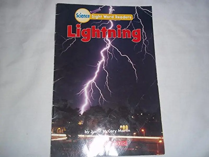 USED Book - Science Sight Word Readers: Lightning by Justin McCory Martin (Paperback) - english