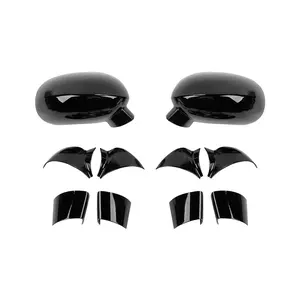 Side Rearview Mirror Cover Caps Compatible with Dodge Challenger 2009-2024