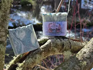 Mystic Lake Sea Salt Cold Process Soap- Sage Peak Soap LLC.