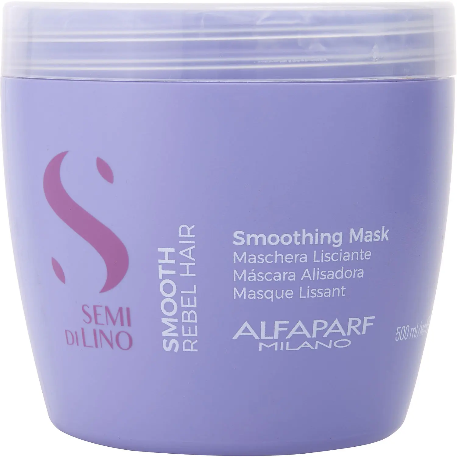 Alfaparf By Alfaparf Semi Di Lino Smooth Smoothing Mask For Unisex