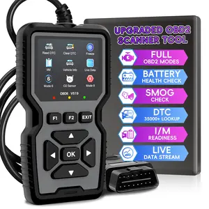 Obd2 Scanner Diagnostic Tool, Automotive Scan Tool, Engine Code Reader with Reset Function, I/m Preparation Test, Fits All Cars Made After 1996