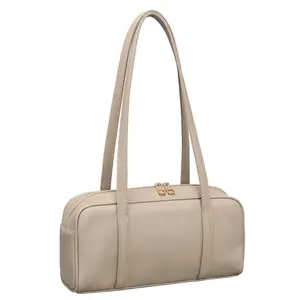 RIVERICH Swing Bag Shoulder Bag For Women, Vegan Leather Ladies Clutch, Retro Tote Handbags Satchel Bag Trendy Purse Swing Zip Shoulder Bag Office Lady Purses, Leather Shoulder Handbag Top-Handle Hobo Bags Zip Handbag