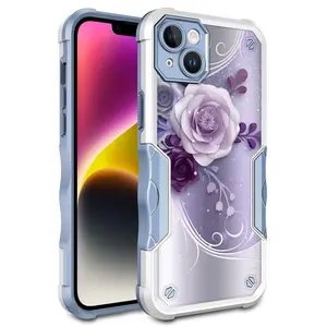 Luxury Hybrid Dual Layer Graphic Design Pattern Heavy Duty Protection Case For iPhone 14 / iPhone 14 Plus / iPhone 14 Pro / iPhone 14 Pro Max Accessories Durable